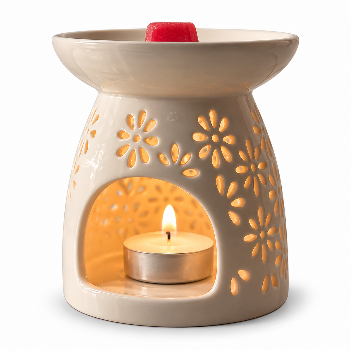 Scented Candles burner package on white background