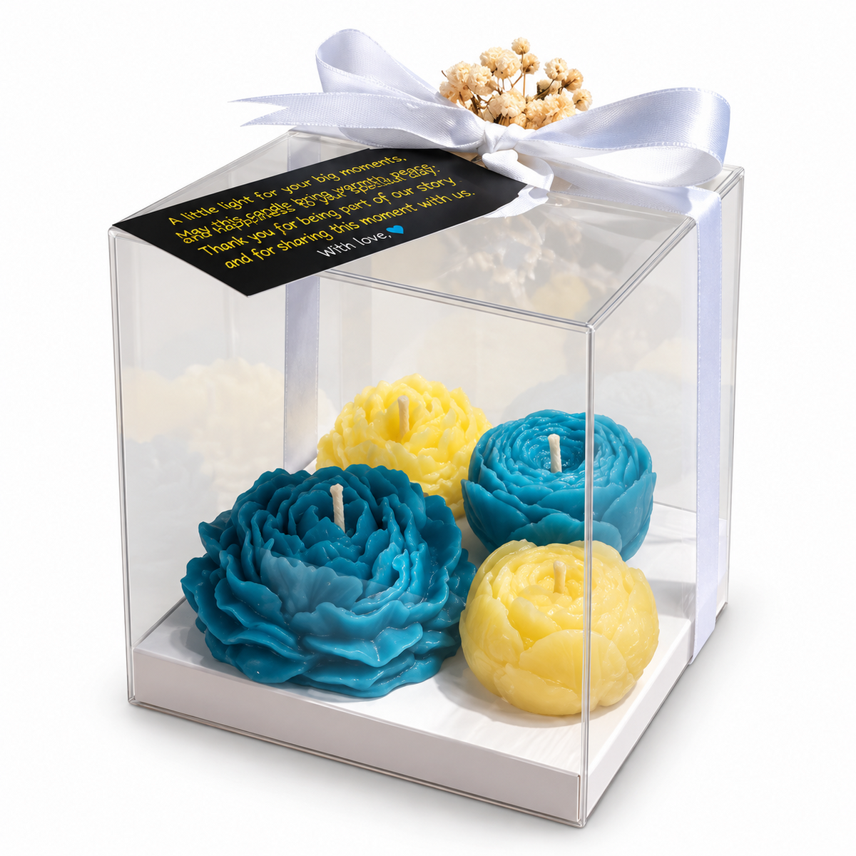 Scented Candles flower boxes